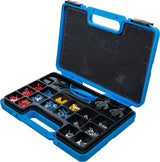 CRIMPING PLIERS SET | WITH 2 PAIRS OF JAWS | WITH CABLE LUG ASSORTMENT | 1000 PCS. (1411)