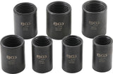 TWIST SOCKET SET (SPIRAL PROFILE) / SCREW EXTRACTOR | 12.5 MM (1/2") DRIVE | 17 - 26 MM | 7 PCS. (5291)