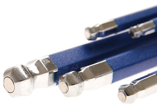 L-TYPE WRENCH SET | EXTRA LONG | INTERNAL HEXAGON / INTERNAL HEXAGON WITH BALL HEAD 1.5 - 10 MM | 9 PCS. (35100)