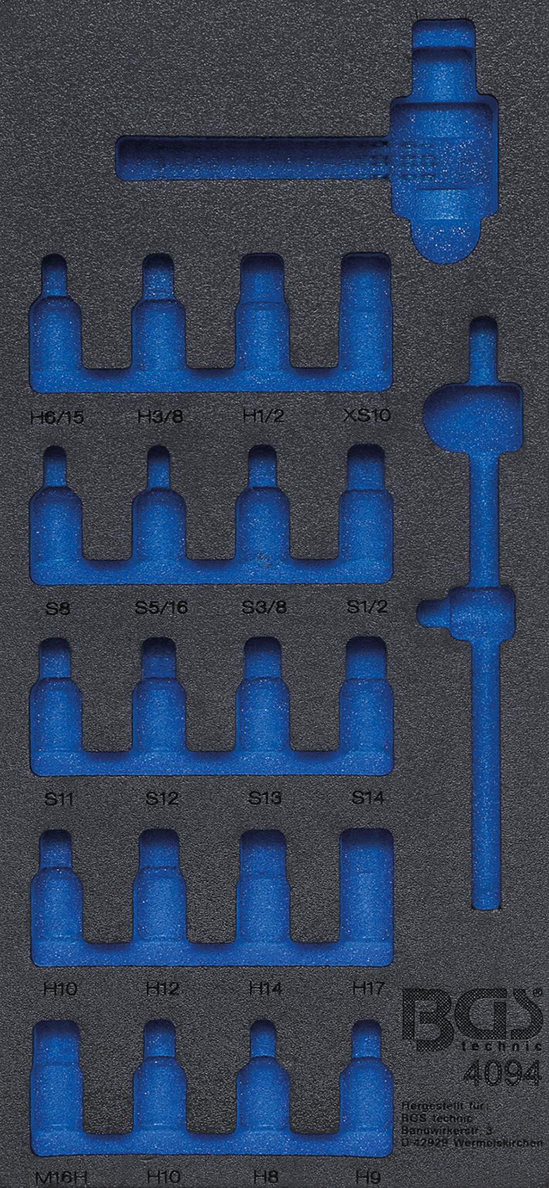 TOOL TRAY 1/3, EMPTY | FOR BGS 4094 (4094-1)