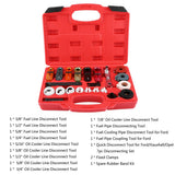 AIR CONDITIONER HOSE COUPLING REMOVER SET | 22 PCS. (SK1440)