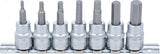 BIT SOCKET SET | 10 MM (3/8") DRIVE | INTERNAL HEXAGON 3 - 10 MM | 7 PCS. (5107)