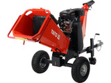 PETROL WOOD CHIPPER / GARDEN SHREDDER | DIAMETER 150 MM | 420 CM³ (YT-86158)