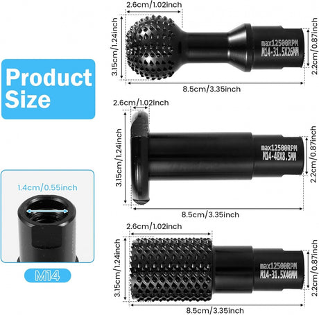 WOODWORKING | M14 | CARVING AND POLISHING | 3 PCS. (WCP3C)