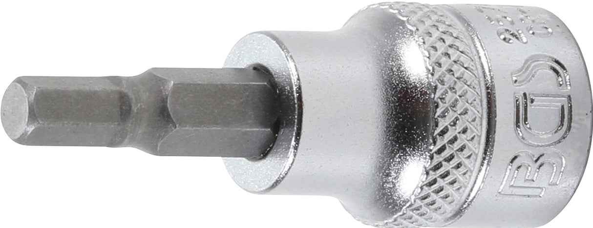 BIT SOCKET | 10 MM (3/8") DRIVE | INTERNAL HEXAGON 5 MM (2578)