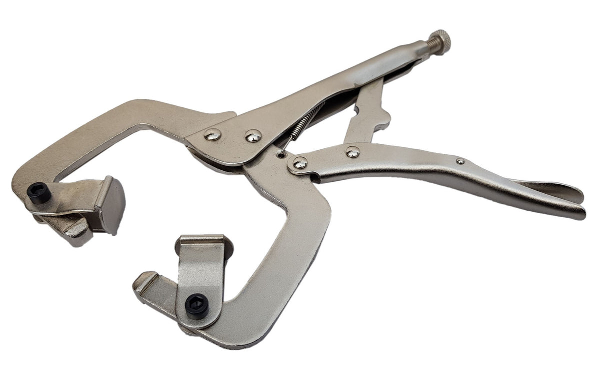 LOCKING PLIERS 2 IN 1 | INTERCHANGEABLE TIPS | FLAT / OVAL | 275 MM (CCP11)