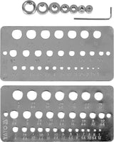 10 PCS. DRILL GUAGE & DEPTH STOP SET (YT-44095)
