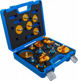 BRAKE BLEEDER ADAPTER SET | 17 PCS. (74664)
