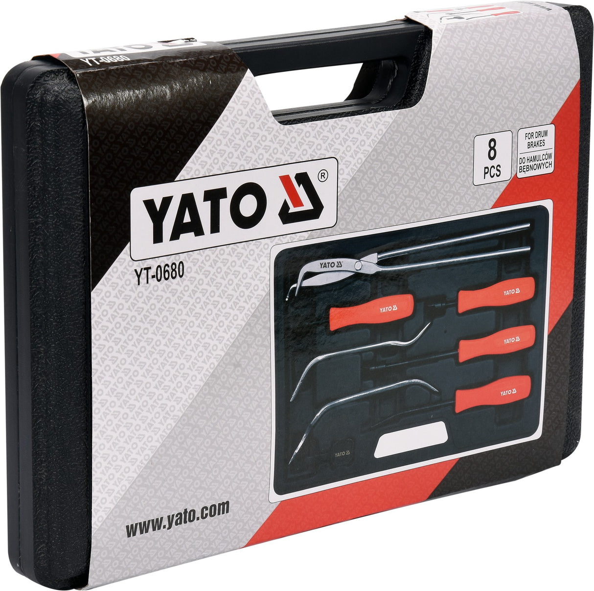 PROFESSIONAL BRAKE TOOL SET 8PCS (YT-0680)