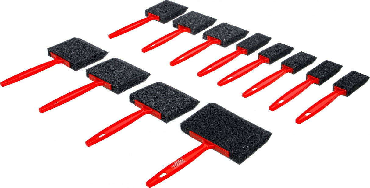 FOAM / SPONGE BRUSH SET | 12 PCS. (76520)