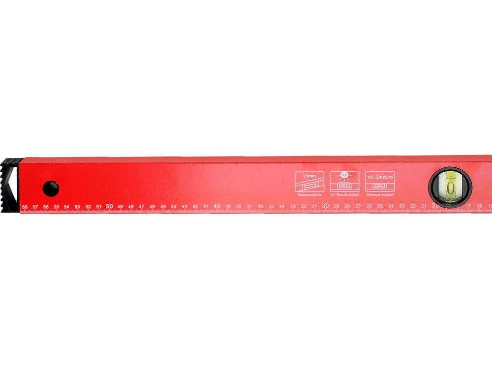 RECTANGULAR SPIRIT LEVEL/SQUARE ALUMINUM 1200 X 600 MM (YT-70749)