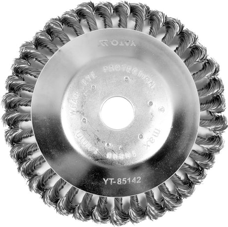 BRUSHCUTTER WIRE BRUSH 200/25,4 MM (YT-85142)