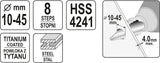 STEP DRILL 10-45MM (YT-44742)