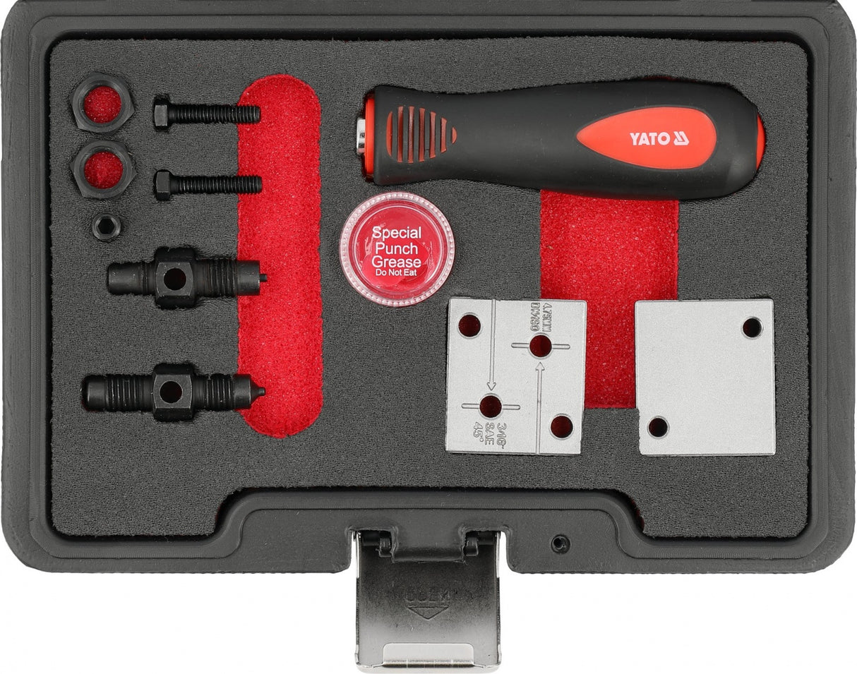 BRAKE PIPE FLARING TOOL | 4.75 MM | 11 PCS (YT-06087)