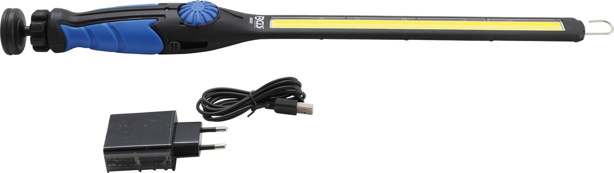 COB-LED HANDHELD WORK LAMP | LED COLD WHITE & YELLOW | ULTRA FLAT TYPE (6660)