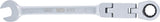 DOUBLE-JOINT RATCHET COMBINATION WRENCH | ADJUSTABLE | 13 MM (6173)
