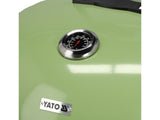 CHARCOAL BBQ, ROUNDED, 54CM GREEN (YG-20303)