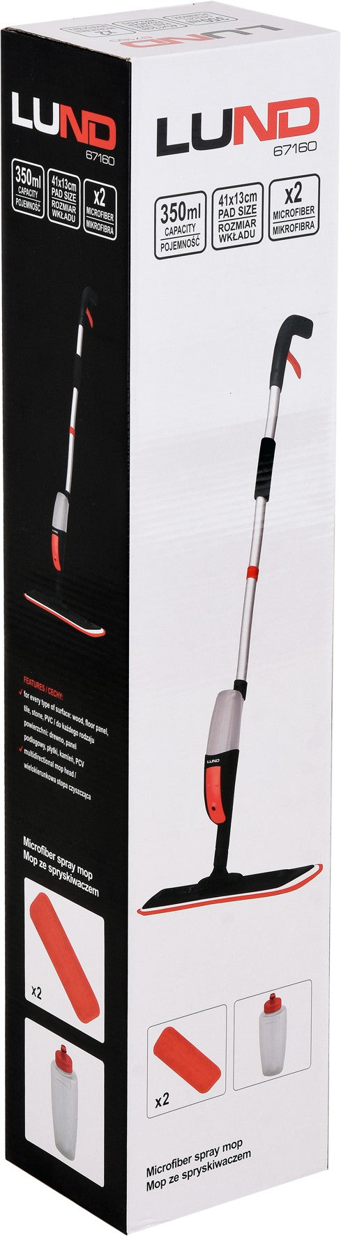 MICROFIBER SPRAY MOP (67160V)
