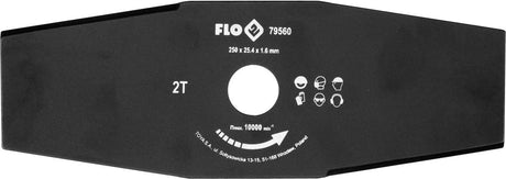 BRUSHCUTTER BLADE 2T 250 MM / 25,4 MM (79560)