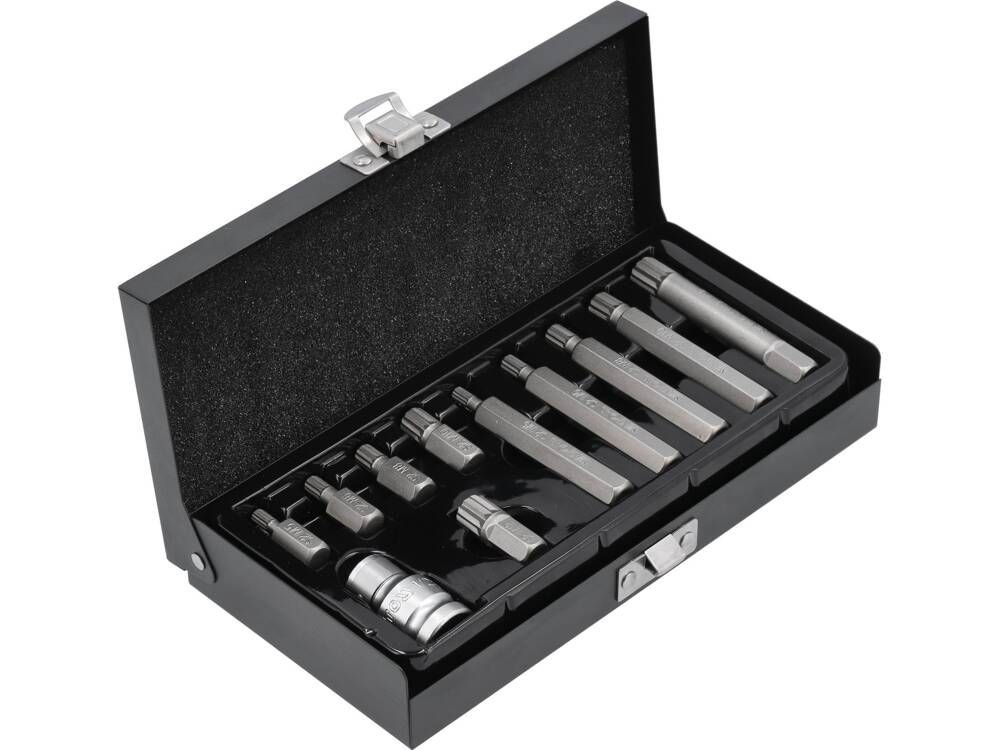 SCREWDRIVER BIT SET /SPLINE/ 11PCS (YT-0415)