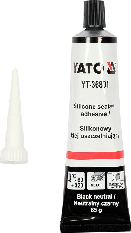 SILICONE SEALANT | HIGH TEMPERATURE | BLACK | 85 G (YT-36801)