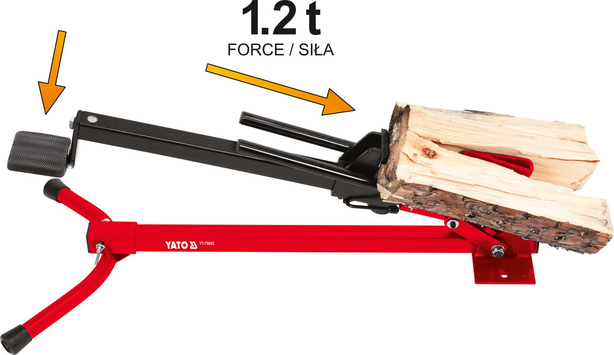 FOOT-OPERATED LOG SPLITTER (YT-79943)
