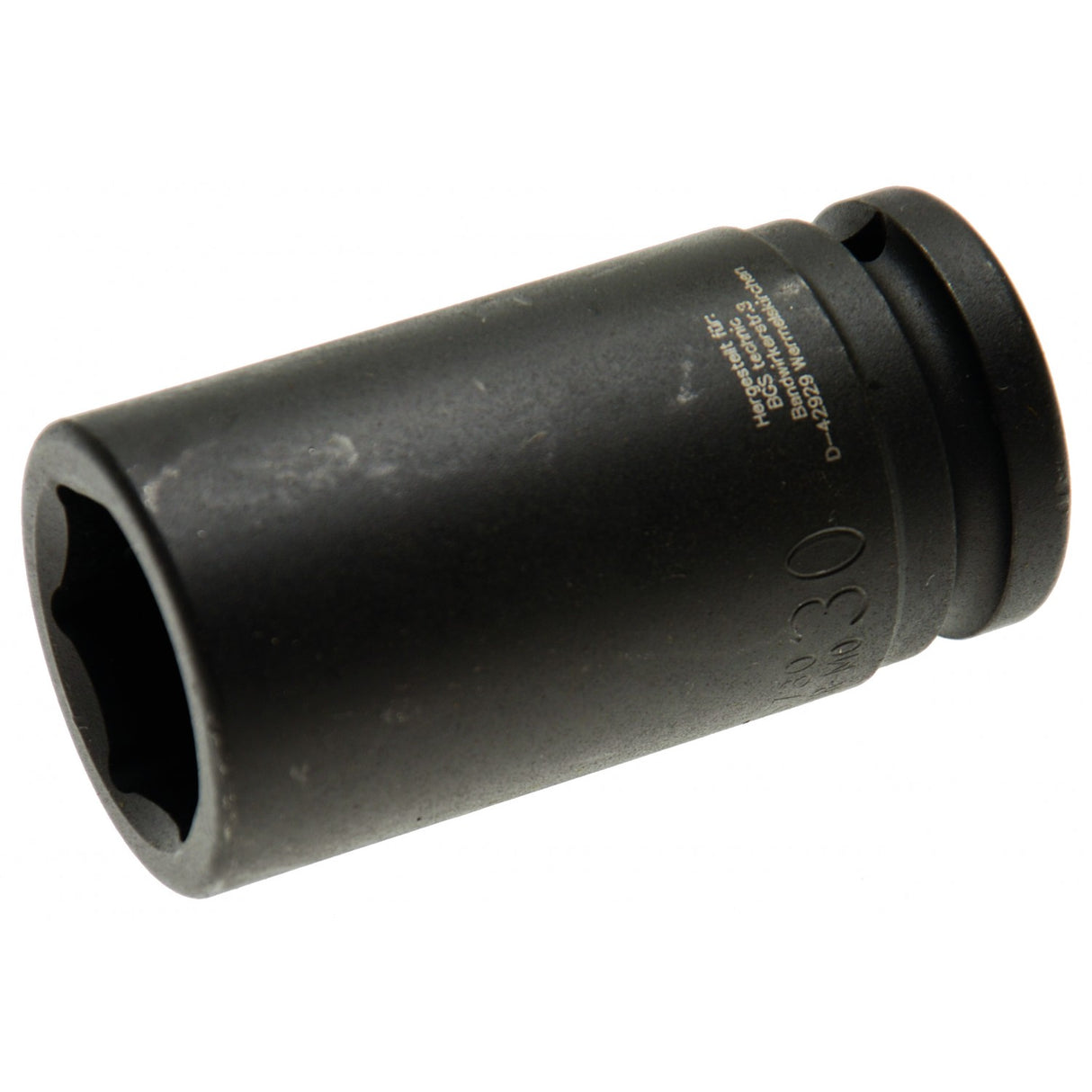 IMPACT SOCKET HEXAGON, DEEP | 20 MM (3/4") DRIVE | 30 MM (5730)