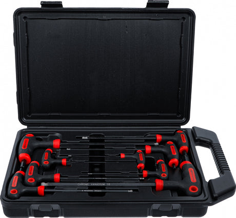 T-HANDLE L-TYPE WRENCH SET | INTERNAL HEXAGON | 2 - 10 MM | 9 PCS. (7882)