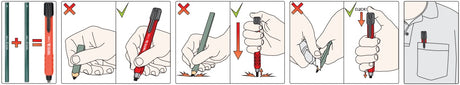 AUTOMATIC CAPRENTER'S / MASONRY PENCIL (YT-69280)