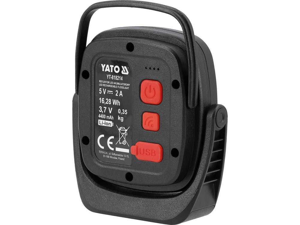 PORTABLE FLOODLIGHT 10W 1200LM SENSOR M. (YT-818214)