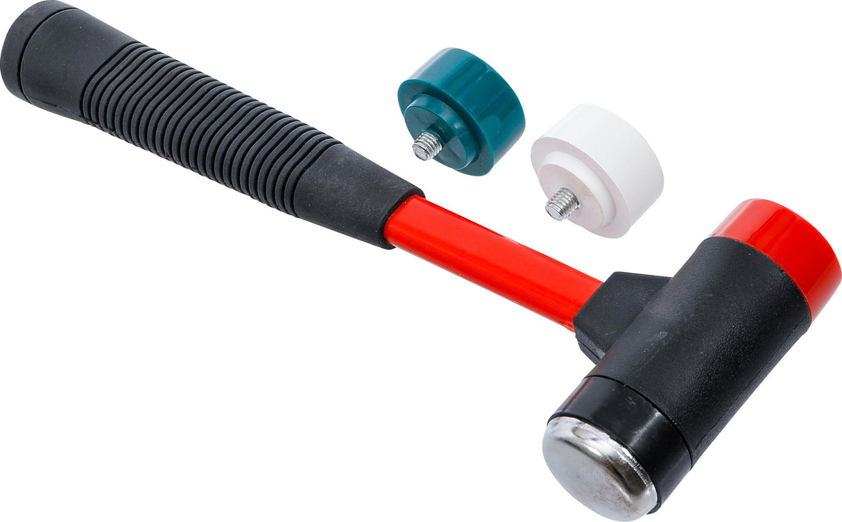 HAMMER SET WITH INTERCHANGEABLE HEADS | FIBREGLAS SHAFT | Ø 38 MM (91864)