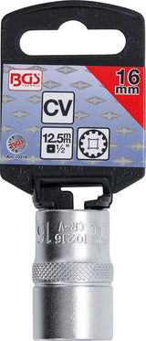 SOCKET, GEAR LOCK | 12.5 MM (1/2") DRIVE | 16 MM (10216)