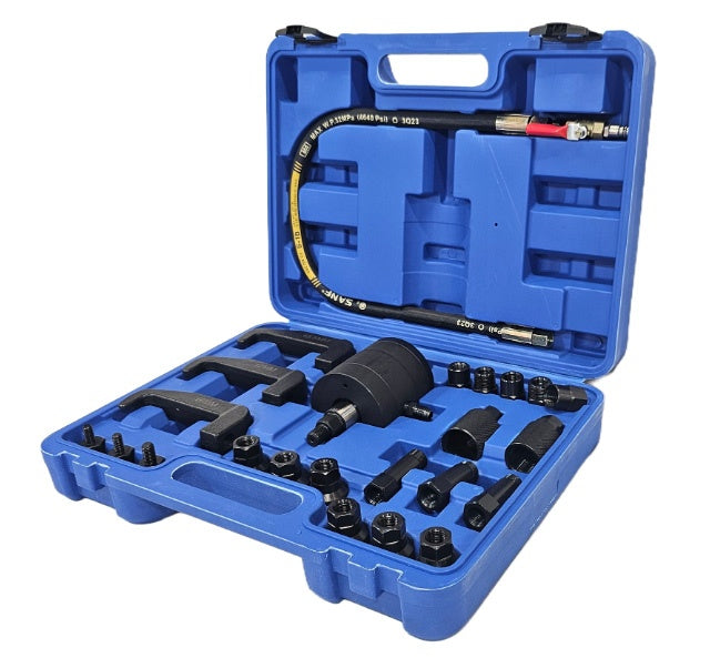 INJECTOR PULLER SET | PNEUMATIC | 25 PCS. (SK8144)