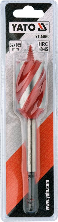 AUGER DRILL BIT 32MM HEX (YT-44690)
