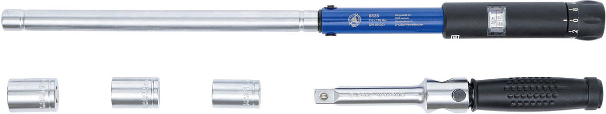 CROSS TORQUE WRENCH | 12.5 MM (1/2") | 70 - 170 NM (6835)