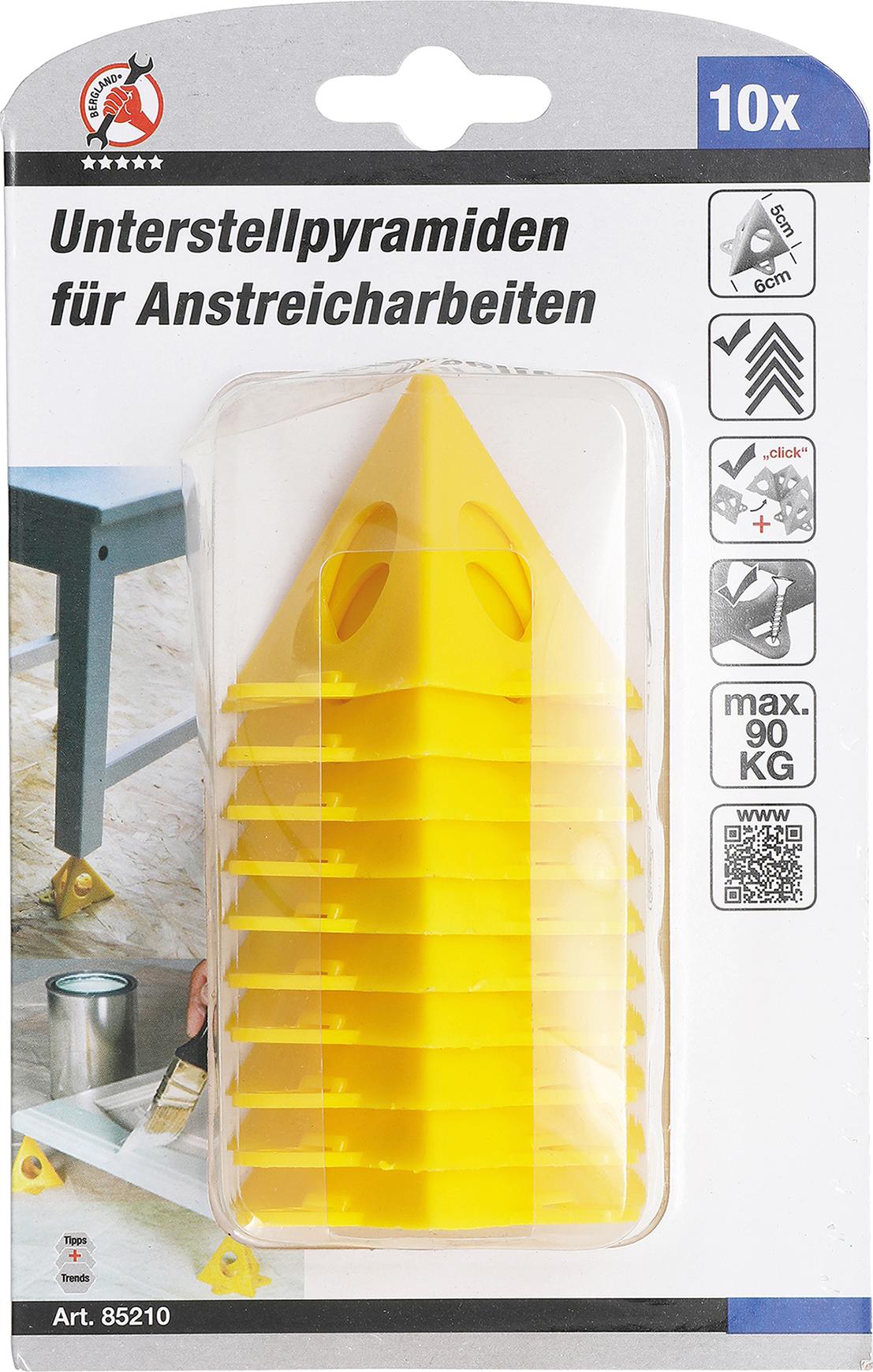 PAINTING STANDS / PYRAMIDS FOR PAINTING WORK | 10 PCS. (85210)