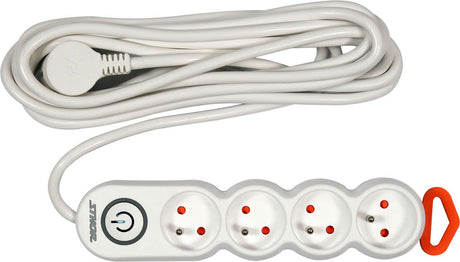 POWER STRIP W. GROUND 4S 5M (72355)