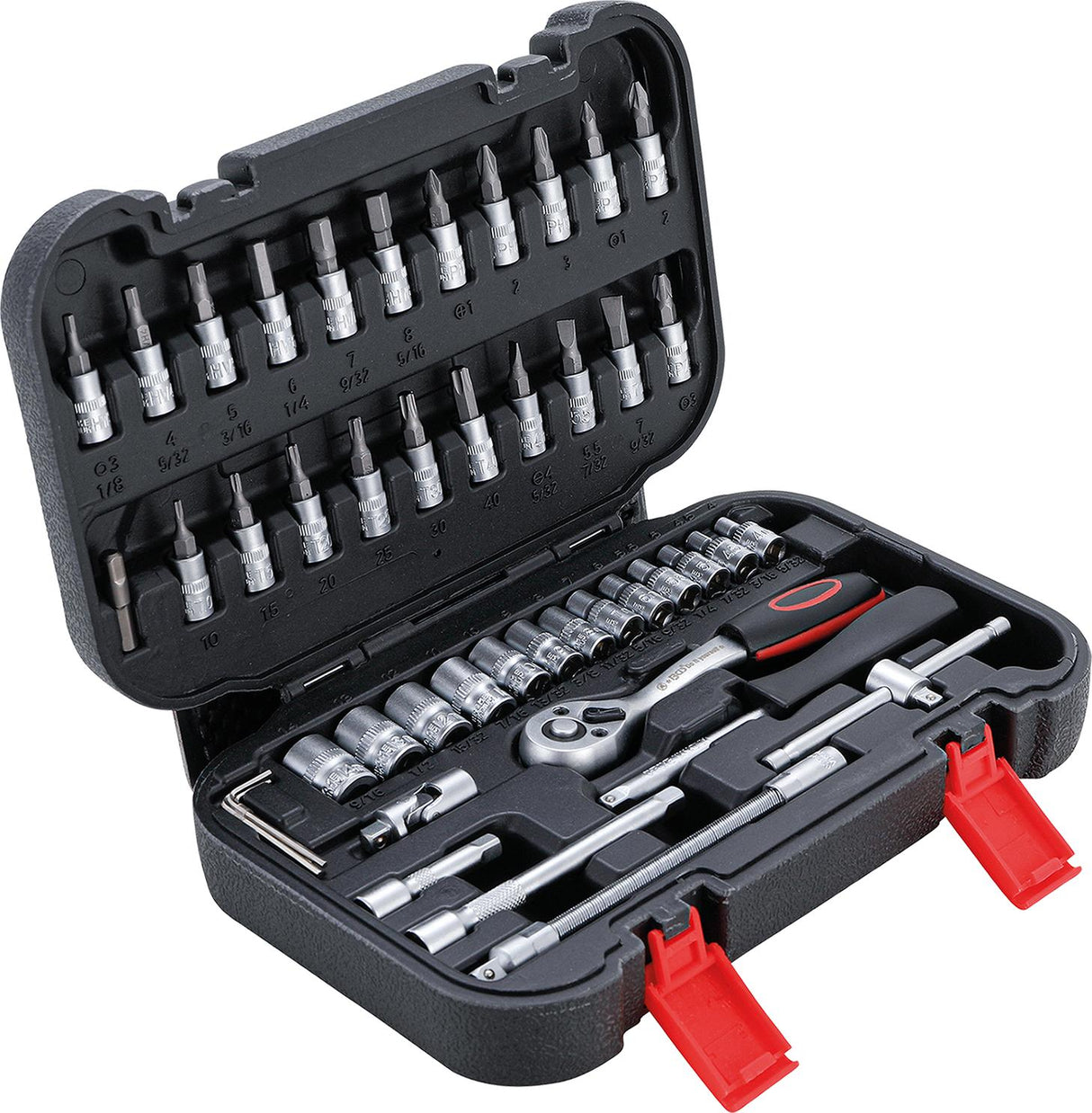 SOCKET SET | 6.3 MM (1/4") DRIVE | 46 PCS. (2142)