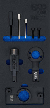 TOOL TRAY 1/3: ENGINE TIMING TOOL SET | FOR OPEL / VAUXHALL 2.0 CDTI / ECOFLEX (9858)