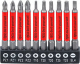 ANTI-SLIP BIT SET | MAGNETIC | 70 MM | 10 PCS. (4831)