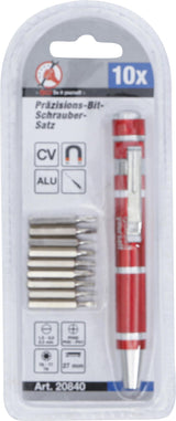 PRECISION BIT SET | 10 PCS. (20840)