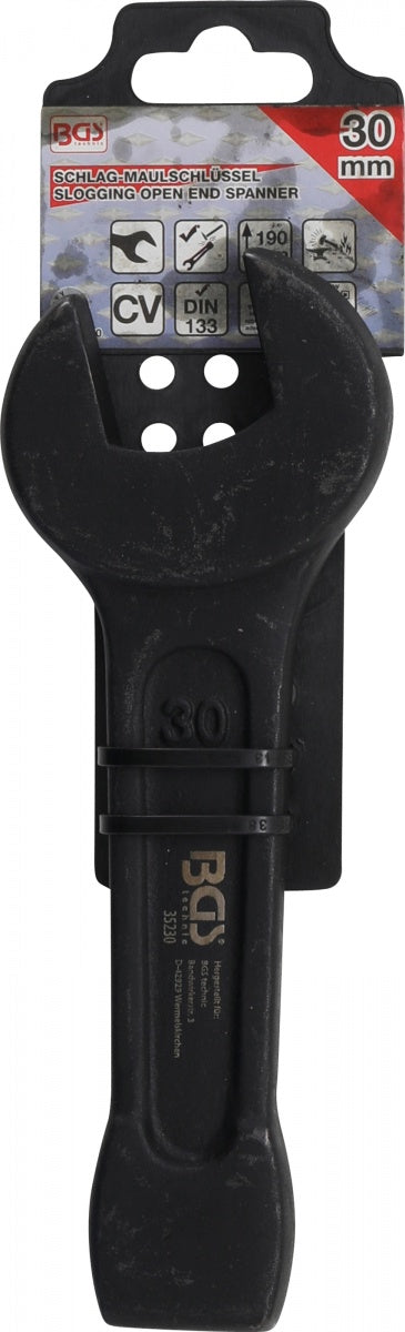SLOGGING OPEN END SPANNER | 30 MM (35230)