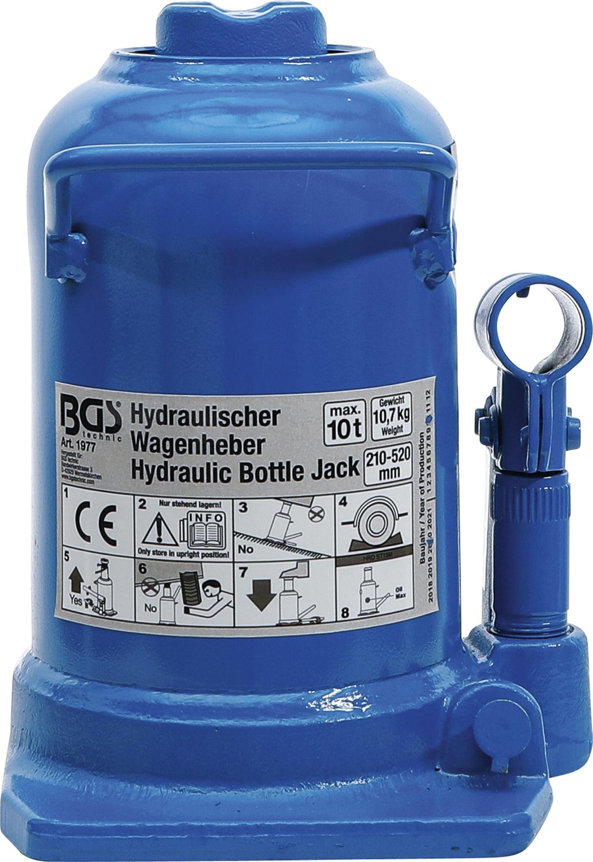 HYDRAULIC BOTTLE JACK | 10 T (1977)