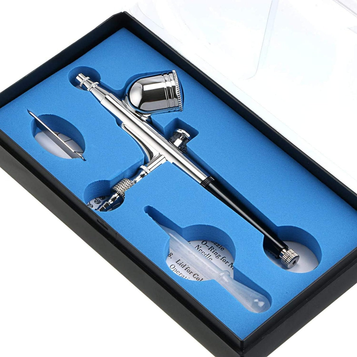 GRAVITY FEED AIRBRUSH SET | DOUBLE ACTION (AB4B)