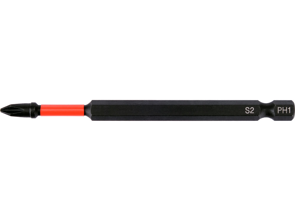 IMPACT BIT 100 MM LONG | 1/4" | PH1 | 1 PC (YT-78060)