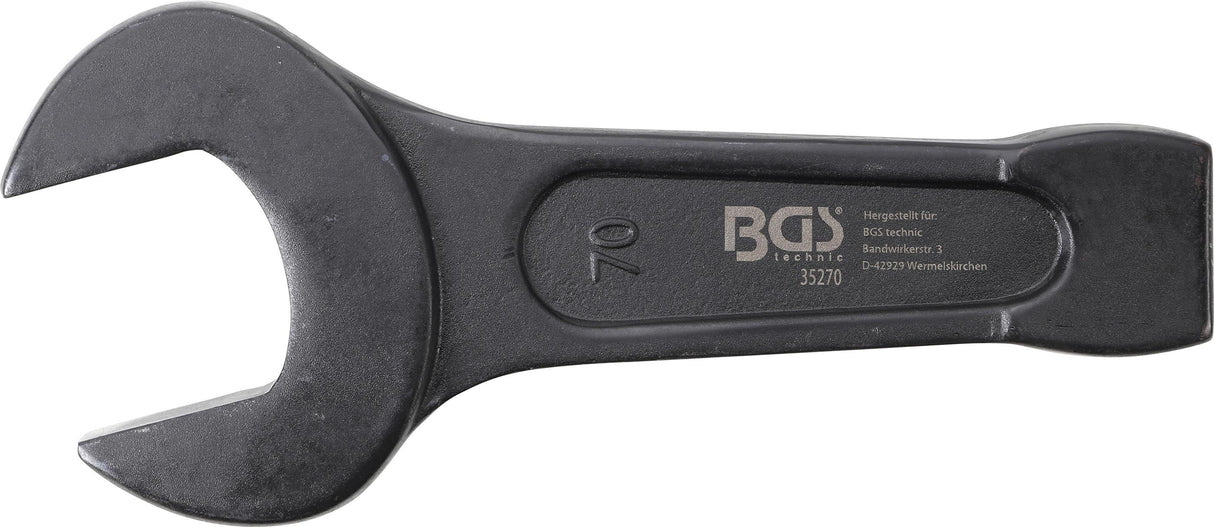 SLOGGING OPEN END SPANNER | 70 MM (35270)