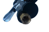 INFLATOR GUN WITH PRESSURE GAUGE 11 BAR AND EXTENSION FOR DUAL WHEELS (H1828L)