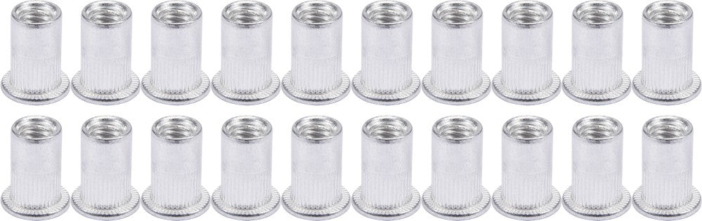 THREADED ALUMINUM RIVET NUTS M5, 20PCS (YT-36453)