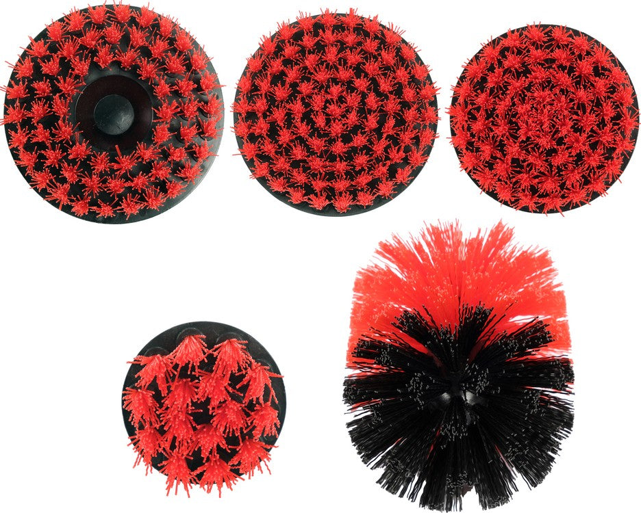 5PCS SCRUBBING BRUSH HEX SHANK (YT-47777)