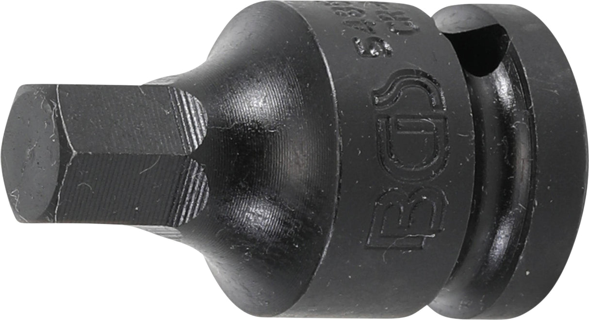 IMPACT BIT SOCKET | LENGTH 42 MM | 12.5 MM (1/2") DRIVE | INTERNAL HEXAGON 11 MM (5485-11)